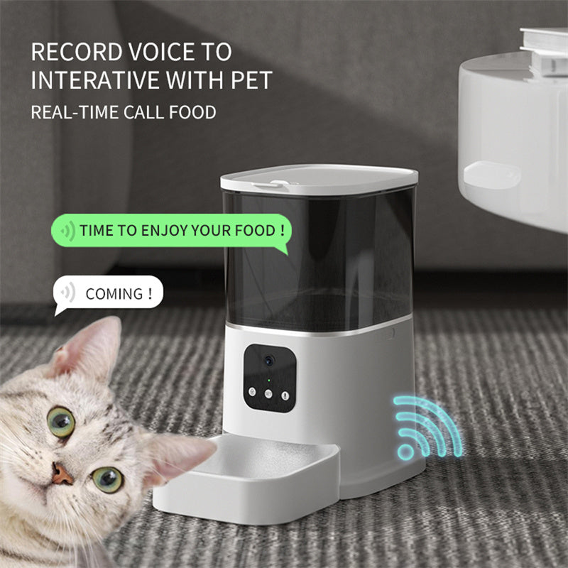 RoyalPets SmartFeed Pro™ WiFi Pet Feeder with HD Camera — Dark Green variant