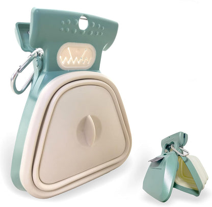 CleanPaw™ jaw mechanism in action — hands-free waste pickup in under 5 seconds